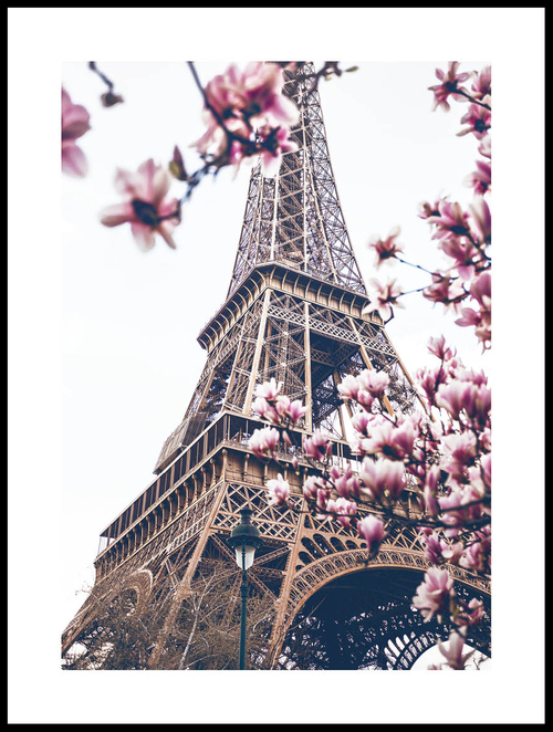En el nombre salida Desempacando Spring In Paris Poster - Posterton