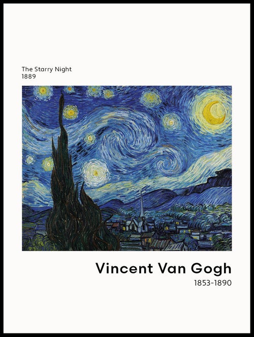 the starry night vincent van gogh