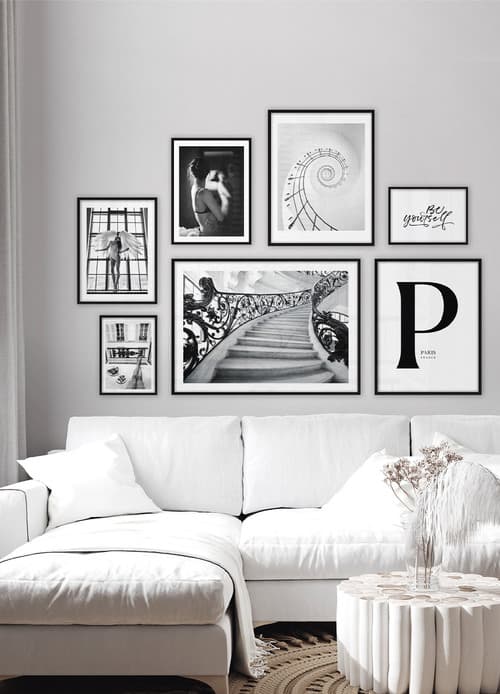 Soft White Gallery Wall
