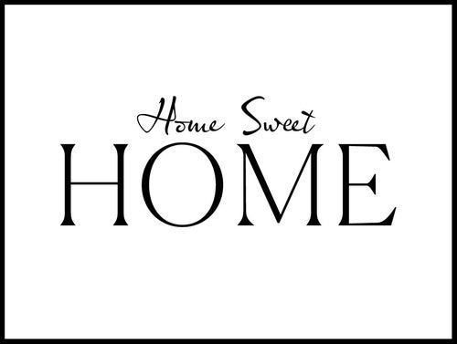 Home Sweet Home Poster - Posterton