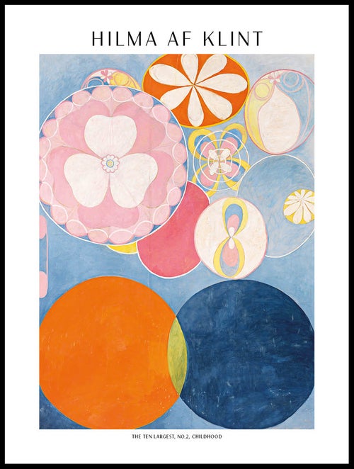 The Ten Largest No.2 By Hilma Af Klint Poster - Posterton