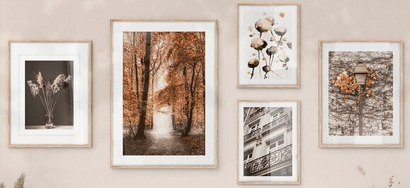 Nápady na stenu galérie s jesennou tematikou