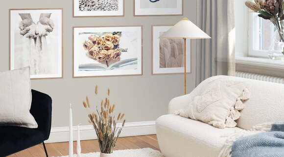Create a personalized poster wall