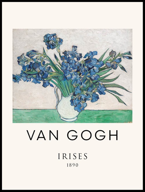 Iris Natura morta di Vincent Van Gogh Poster - Posterton