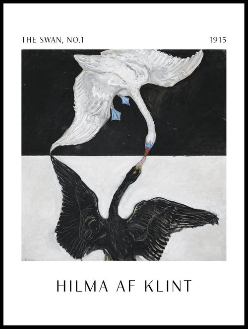 The Swan No.1 By Hilma Af Klint - Posterton